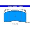 Sada brzdových platničiek kotúčovej brzdy (na jednu nápravu) ATE 13.0460-4804.2 13.0460-4804.2 Sada brzdových platničiek kotúčovej brzdy (na jednu nápravu) ATE 13.0460-4804.2 13.0460-4804.2