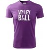 Volleyball nápis - Pánske tričko Fantasy športové - 3XL ( Fialová ) Volleyball nápis - Pánske tričko Fantasy športové - 3XL ( Fialová )