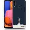 Picasee silikónový čierny obal pre Samsung Galaxy A20s - Astronaut 2 Picasee silikónový čierny obal pre Samsung Galaxy A20s - Astronaut 2