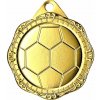 MMC1232/G - Futbal : Medaila kovová zlatá 32mm MMC1232/G - Futbal : Medaila kovová zlatá 32mm