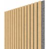 Wall Concept akustický panel Javor, sivý filc + MDF, 2750 x 604 x 21 mm 1,66m²