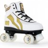 Rio Roller Varsity Adult Quad Skate - White / Gold (Dvojradové korčule)