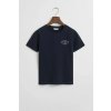 TRIČKO GANT SPORTS CLUB GRAPHIC T-SHIRT EVENING BLUE TRIČKO GANT SPORTS CLUB GRAPHIC T-SHIRT EVENING BLUE