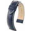 Tmavo modrý kožený remienok Hirsch Modena L 10302880-2 (Teľacina) 24 mm Tmavo modrý kožený remienok Hirsch Modena L 10302880-2 (Teľacina) 24 mm