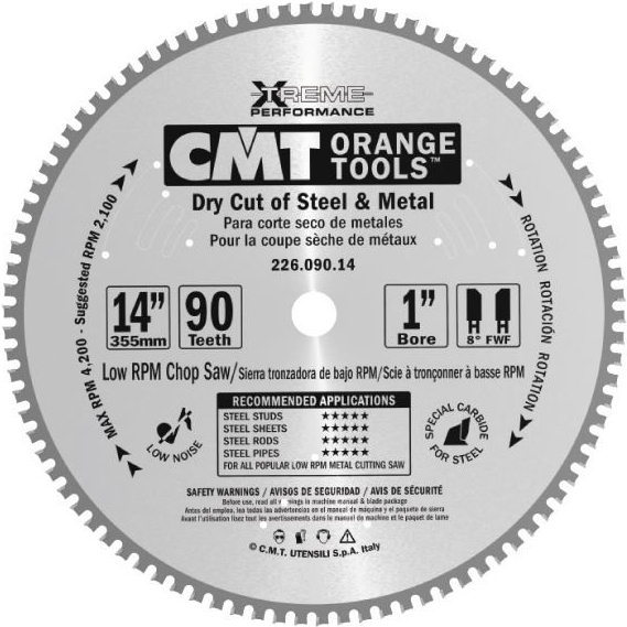CMT Industrial Pílový kotúč na železo - D216x2,2 d30 Z48 HM C22604709M