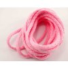 Bavlnená odevná šnúra - baby ružová - priemer 0,5 cm Bavlnená odevná šnúra - baby ružová - priemer 0,5 cm