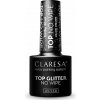 Claresa Gél lak Top No Wipe Glitter Silver 5 g Claresa Gél lak Top No Wipe Glitter Silver 5 g