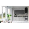 Kuchynská linka DAFNI 280cm Grafit + popol Kuchynská linka DAFNI 280cm Grafit + popol