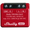 Shelly 1PM Mini Gen3 - spínací modul s meraním spotreby 1x 8A (WiFi Bluetooth) (SHELLY-1PM-Mini-Gen3) Shelly 1PM Mini Gen3 - spínací modul s meraním spotreby 1x 8A (WiFi Bluetooth) (SHELLY-1PM-Mini-Gen3)