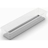 KIS SISTEMO 4 Organizér 30 x 7,5 x 5 cm transparentný/sivá 10013-A94 KIS SISTEMO 4 Organizér 30 x 7,5 x 5 cm transparentný/sivá 10013-A94