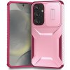 Plastový kryt Camshield na Samsung Galaxy S25 5G - Ružová a ružovočervená Plastový kryt Camshield na Samsung Galaxy S25 5G - Ružová a ružovočervená
