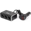 Predlžovacia zásuvka 2x USB0A QC3.0 12/24V 120W 80cm AMiO-04364 Predlžovacia zásuvka 2x USB0A QC3.0 12/24V 120W 80cm AMiO-04364