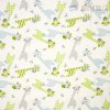 Bavlnený flanel s žirafami 1 m Bavlnený flanel s žirafami 1 m