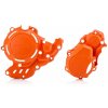 Acerbis sada kryt viečka spojky a zapaľovania KTM EXC-F250/350 17/23 oranž 2016 Acerbis sada kryt viečka spojky a zapaľovania KTM EXC-F250/350 17/23 oranž 2016