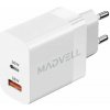 Adaptér do siete USB-C/A 30W Madvell biela Adaptér do siete USB-C/A 30W Madvell biela