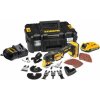 DeWALT DCS353D2 Aku oscilačná multibrúska XR (12V/2x2,0Ah) kufor Tstak DeWALT DCS353D2 Aku oscilačná multibrúska XR (12V/2x2,0Ah) kufor Tstak