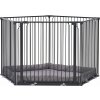 BabyDan Carl Pentagon Playpen čierna BabyDan Carl Pentagon Playpen čierna