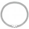 For Silver Pletený náramok Classic - Striebro 925 Dĺžka: 19cm For Silver Pletený náramok Classic - Striebro 925 Dĺžka: 19cm
