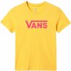 Vans Girls Flying V Crew Tee Lemon Chrome