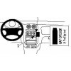 Brodit ProClip montážna konzola pre Daewoo Matiz 98-04, Chevrolet Matiz 05-05, na stred 852637 Brodit ProClip montážna konzola pre Daewoo Matiz 98-04, Chevrolet Matiz 05-05, na stred 852637