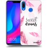 Picasee silikónový čierny obal pre Huawei Nova 3 - Sladké sny Picasee silikónový čierny obal pre Huawei Nova 3 - Sladké sny
