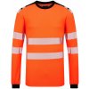 PORTWEST MODAFLAME PW3 FR736 / Pánske nehorľavé tričko s dlhým rukávom - oranžová/čierna XXL PORTWEST MODAFLAME PW3 FR736 / Pánske nehorľavé tričko s dlhým rukávom - oranžová/čierna XXL