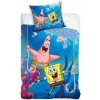 Carbotex bavlna obliečky Spongebob Podmorské dobrodružstvo 140x200 70x90