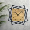 Karls Design Drevené nástenné hodiny Loft H 50 cm Karls Design Drevené nástenné hodiny Loft H 50 cm