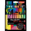 Fix vláknový STABILO Pen 68 MAX ARTY - sada 18 ks Fix vláknový STABILO Pen 68 MAX ARTY - sada 18 ks