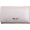 Segali Dámska kožená peňaženka Segali SG 7074 strieborná