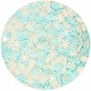 FunCakes Snehové vločky modro-biele 50 g