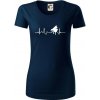Piano ekg - krídlo - Dámske tričko z organickej bavlny Origin (GOTS) - 2XL ( Tmavomodrá (takmer čierna) ) Piano ekg - krídlo - Dámske tričko z organickej bavlny Origin (GOTS) - 2XL ( Tmavomodrá (takmer čierna) )