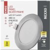 ZD1223 LED vstavané svietidlo NEXXO, okrúhle, strieborné, 7 W, so zmenou CCT EMOS Lighting ZD1223 LED vstavané svietidlo NEXXO, okrúhle, strieborné, 7 W, so zmenou CCT EMOS Lighting
