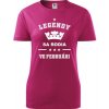 Purpurové dámske tričko Legendy sa rodia vo februári - darčeky pre ženy XXL Purpurové dámske tričko Legendy sa rodia vo februári - darčeky pre ženy XXL