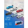 Auto závodné kovové na spätné natiahnutie 10,5 cm (W057659) Auto závodné kovové na spätné natiahnutie 10,5 cm (W057659)