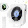 Prenosný CD prehrávač s rádiom a Bluetooth 5.1, biely Prenosný CD prehrávač s rádiom a Bluetooth 5.1, biely