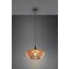 TRIO 315900142 COLINO závesné svietidlo 1xE27 D400mm antracit, drevo TRIO 315900142 COLINO závesné svietidlo 1xE27 D400mm antracit, drevo