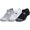 Under Armour ponožky UA Heatgear Ultra Low Tab 3pk šedá Under Armour ponožky UA Heatgear Ultra Low Tab 3pk šedá