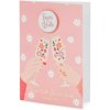 PartyDeco Karta s odznakom Team Bride 3,5 x 3,5 cm PartyDeco Karta s odznakom Team Bride 3,5 x 3,5 cm
