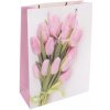 Taška papierová darčeková tulipány A0372/4
