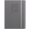 Týdenní diář 2026 Oskar Vigo A5 šedá Týdenní diář 2026 Oskar Vigo A5 šedá