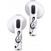 RockMax Art Skin pre AirPods 3 - Husľový kľúč čierny RockMax Art Skin pre AirPods 3 - Husľový kľúč čierny