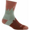 Darn Tough Treeline Micro Crew Midweight With Cushion hnedá