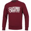 Pitbull West Coast mikina bez kapucne BLOOD DOG burgundy Farba: bordová, Veľkosť: 3XL Pitbull West Coast mikina bez kapucne BLOOD DOG burgundy Farba: bordová, Veľkosť: 3XL