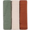 PETITEMARS PETITE & MARS Sada plienok bambusová mušelínová 3ks Moussy Earth Tones 68 x 68 cm PETITEMARS PETITE & MARS Sada plienok bambusová mušelínová 3ks Moussy Earth Tones 68 x 68 cm