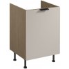 Nábytek PEGAS s.r.o. Dolní skřínka SORENTO D60Z (P/L) - Baltic Storm/Béžová Nábytek PEGAS s.r.o. Dolní skřínka SORENTO D60Z (P/L) - Baltic Storm/Béžová