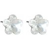 Náušnice se Swarovski Elements tvar květinka 10mm, pecky, čiré, 713856-krystal Náušnice se Swarovski Elements tvar květinka 10mm, pecky, čiré, 713856-krystal
