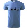 Gitary v rade - Klasické pánske tričko vyššej gramáže - XL ( Svetlomodrá ) Gitary v rade - Klasické pánske tričko vyššej gramáže - XL ( Svetlomodrá )