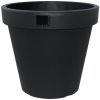 Plastový kvetináč E&K antracit 60 cm Plastový kvetináč E&K antracit 60 cm