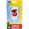 Sviečka Mickey č.3 Sviečka Mickey č.3